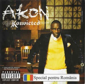 CD Akon - Konvicted, original foto