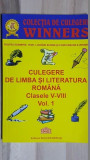 Culegere de limba si literatura romana clasele V-VIII 1