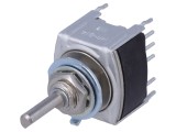 Comutator Rotativ SP3T 3 Pozitii 28V NKK SWITCHES Model MRB14B