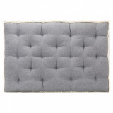 Pernă pentru canapea din paleți, antracit, 120 x 80 x 10 cm, vidaXL