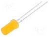 Dioda LED 4.8mm, portocalie, plat, 1.8...2.6V, OPTOSUPPLY - OSOOR25TK4A
