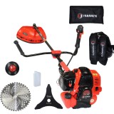 Cumpara ieftin Motocoasa benzina 2t timpi 6CP, 52CC, 10000RPM, Yamamoto YBC-57
