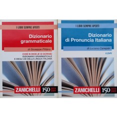 Dictionar Gramatical + Dictionar Al Pronuntarilor In Limba It - Giuseppe Pittano, Luciano Canepari , C902