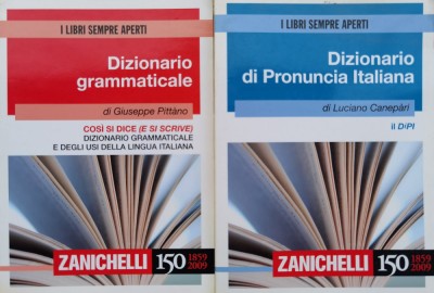 Dictionar Gramatical + Dictionar Al Pronuntarilor In Limba It - Giuseppe Pittano, Luciano Canepari , C902 foto