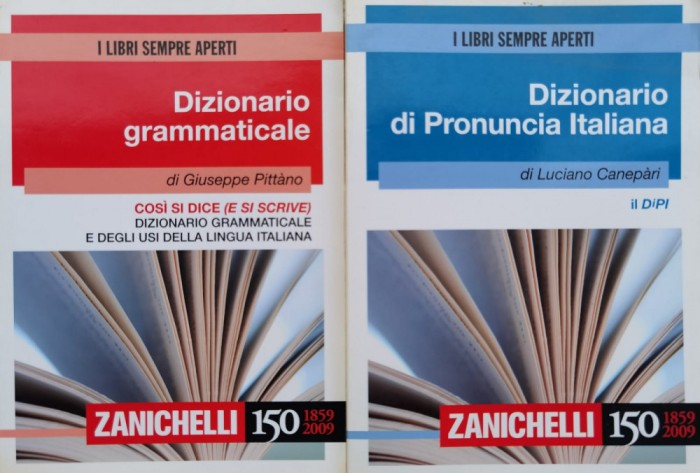 Dictionar Gramatical + Dictionar Al Pronuntarilor In Limba It - Giuseppe Pittano, Luciano Canepari , C902