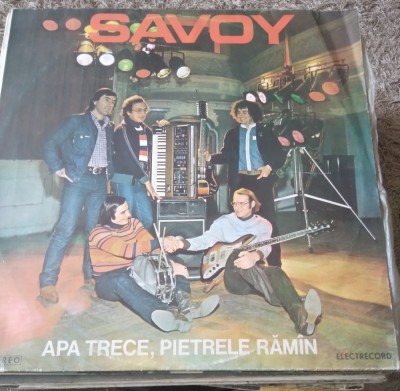 Vinil 1 Vinyl Electrecord Savoi Apa trece pitrele raman foto