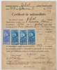 Romania, Primaria comunei, Certificat de nationalitate, Jebel, 1929