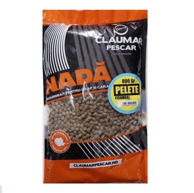 Pelete Crap Claumar Fishmeal 6mm 800gr foto