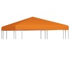 VidaXL Acoperiș de pavilion, 310 g/m&sup2;, portocaliu, 3 x 3 m