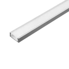 PROFIL ALUMINIU PENTRU BANDA LED 2M 16MM X 7.MM ALB foto