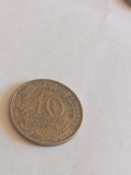 Franta 10 centimes 1968