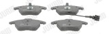 JURID 573128J set placute frana,frana disc