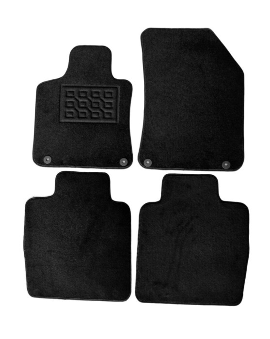 Set covorase auto mocheta DS9 2021-&amp;gt;, Negru, 4 buc. AutoDrive ProParts