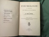 carte limba germana - Psychologie in Umrissen auf Grundlage der Erfahrung ( Psihologia in schite pe baza experientei ) de Harald H&ouml;ffding anul 1914 !
