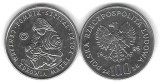 POLONIA 100 ZLOTI / ZLOTYCH 1985 , WOMENS HOSPITAL , XF+ , KM 157