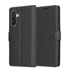 Husa Samsung Galaxy A56 5G Techsuit Leather Folio, negru foto