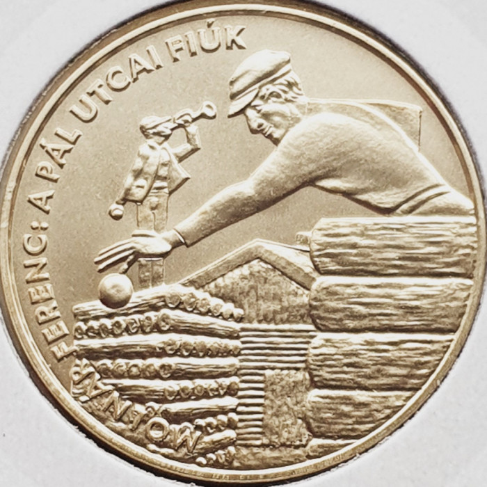 2834 Ungaria 200 Forint 2001 Childrens Literature: A Pal Utcai Fiuk km 757 UNC