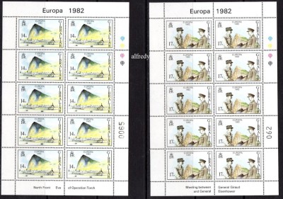 GIBRALTAR 1982, EUROPA CEPT, serie neuzata, MNH foto