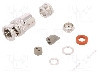 Conector BNC, 50&amp;Omega;, tata/mama, argintat, AMPHENOL - 031-224 foto