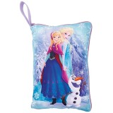 Cumpara ieftin Perna Secret Pillow Disney Frozen, 26x18x9cm, cu carnetel si portofel