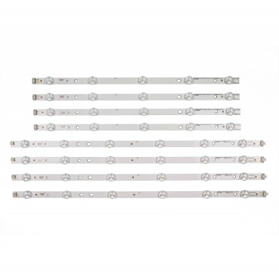 set barete led Samsung UE46H5373 D3GE-460SMA-R2,D3GE-460SMB-R1,2013SVS46 3228N1;4x(6led+5led) foto