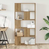 vidaXL Bibliotecă 5 niveluri stejar artizanal 80,5x23,5x162,5 cm lemn 852779