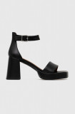 Vagabond Shoemakers sandale de piele FIONA culoarea negru, 5515.001.20