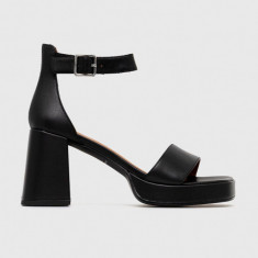 Vagabond Shoemakers sandale de piele FIONA culoarea negru, 5515.001.20