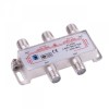 Splitter Coaxial TV, 4 Porturi, 5-2450 MHz, Distribuitor Semnal Metalic, ZLA0637 / R23