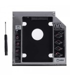 Rack adaptor dvd slim SATA caddy 12.7mm la 2.5&quot; SATA Hdd/ SSD