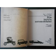 A. BREBENEL - DIN ISTORIA AUTOMOBILULUI (1976)