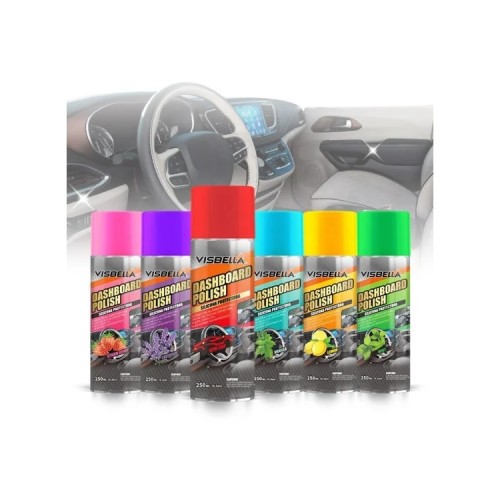 Spray siliconic pentru bord parfumat VISBELLA 250ml Automotive TrustedCars