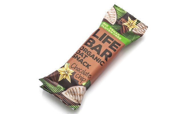 Lifebar baton de ovaz cu ciocolata fara gluten bio 40g