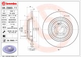 BREMBO 08.D983.11 PRIME LINE - UV Coated Disc frana
