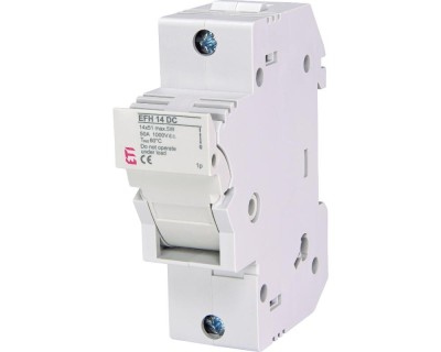 Separator cu fuzibil voltaic 1P 50A 14X51mm Eti 002560201 foto