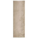 Cumpara ieftin Covor HUARTE, fir scurt, moale si lavabil, nisipiu, 80x250 cm