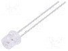Dioda LED 5mm, galbena, plat, 1.6...2.4V, LUCKYLIGHT - LL-503YC1E-4C foto