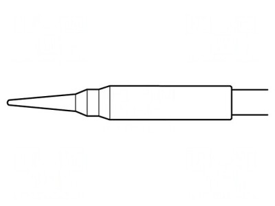 V&amp;acirc;rf conic 0,3mm C105103 foto