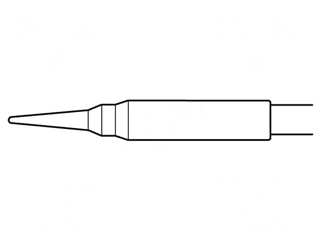 V&acirc;rf conic 0,3mm C105103