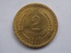2 CENTESIMOS 1966 CHILE-XF, America Centrala si de Sud