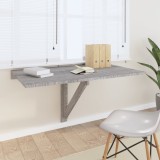 Gossi masa de perete plianta gri sonoma 100x60x56 cm lemn compozit