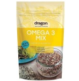 Dragon Superfoods Mix Omega 3 Bio 200g Fara Gluten Vegan Seminte In Canepa Chia