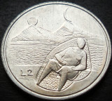 Moneda exotica 2 LIRE - SAN MARINO, anul 1976 * cod 5245 = UNC