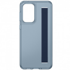 Husa spate Samsung EF-XA336CBEGWW Slim Strap Cover negru transparent, pentru Samsung Galaxy A33 5G