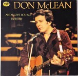Don McLean &lrm;&ndash; Tapestry _ NM / VG+ vinil, LP, disc muzica rock _ MFP, Olanda, 1980