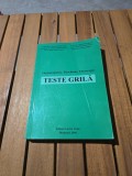 TESTE GRILĂ. Framacognozie. Fitochimie. Fitoterapie