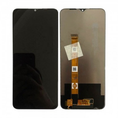 Display LCD cu Touchscreen fara Rama Oppo A15 / A15s, Negru foto