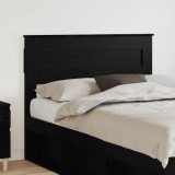 vidaXL Tăblie cap Stejar Negru 120 cm Lemn compozit 888126