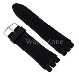 Curea Ceas 23mm Neagra Silicon Prindere Swatch WZ1856