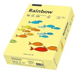 Carton A4 Rainbow 160 g/mp 250 coli/top galben pastel